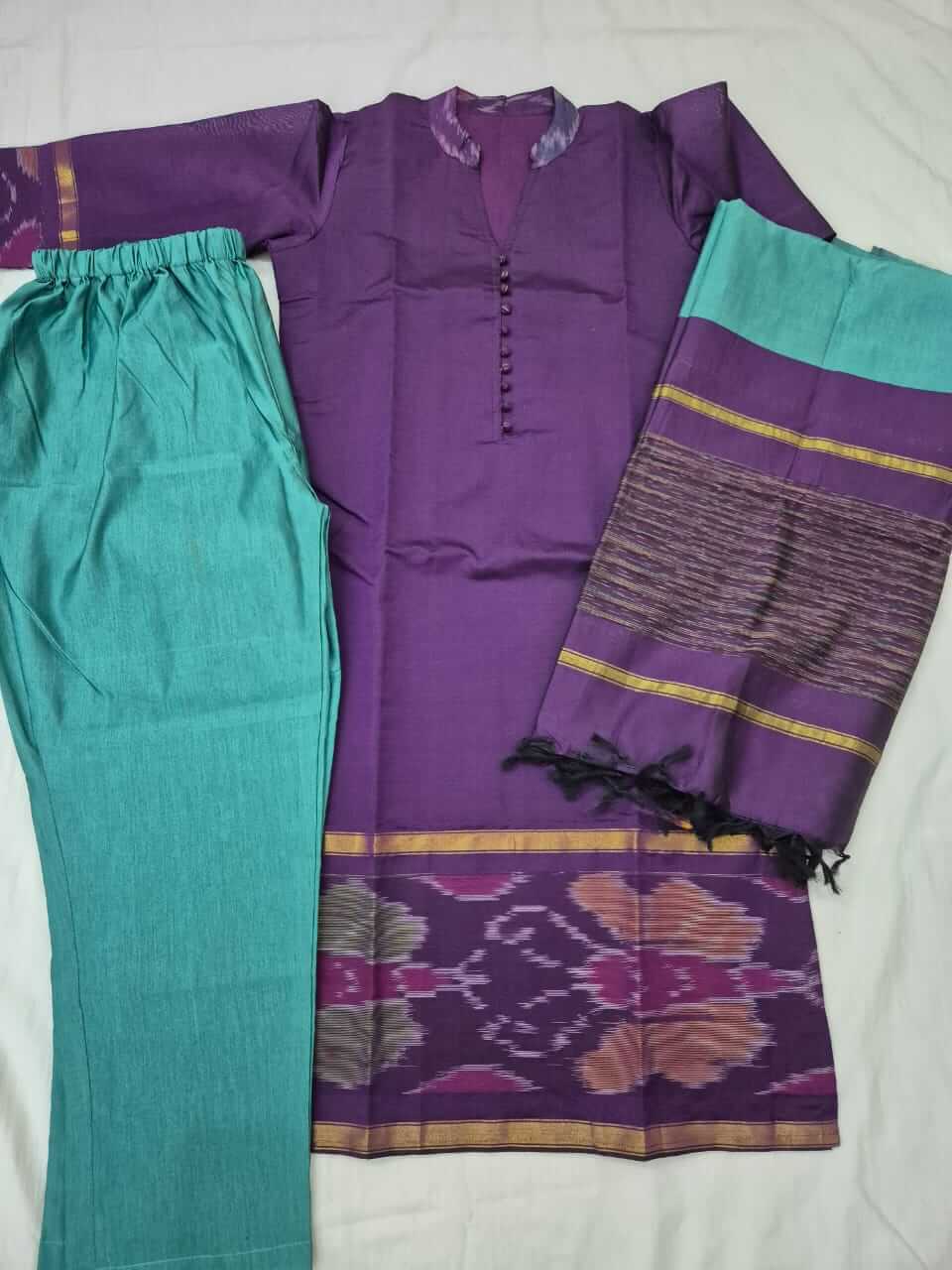 Silk Collar neck Salwar