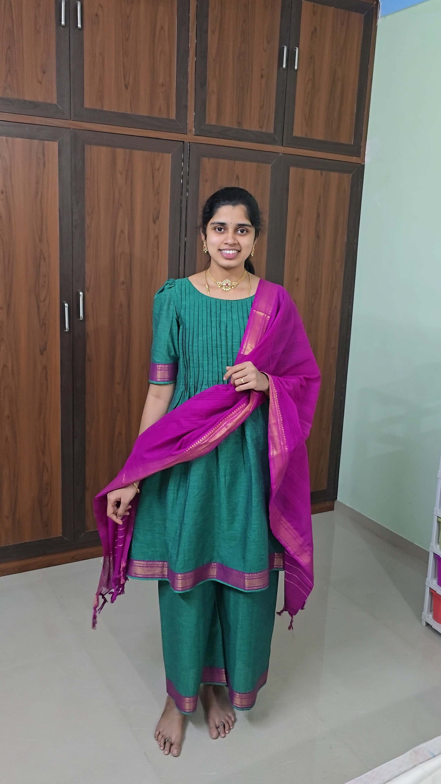 Pintex Traditional With Duppata