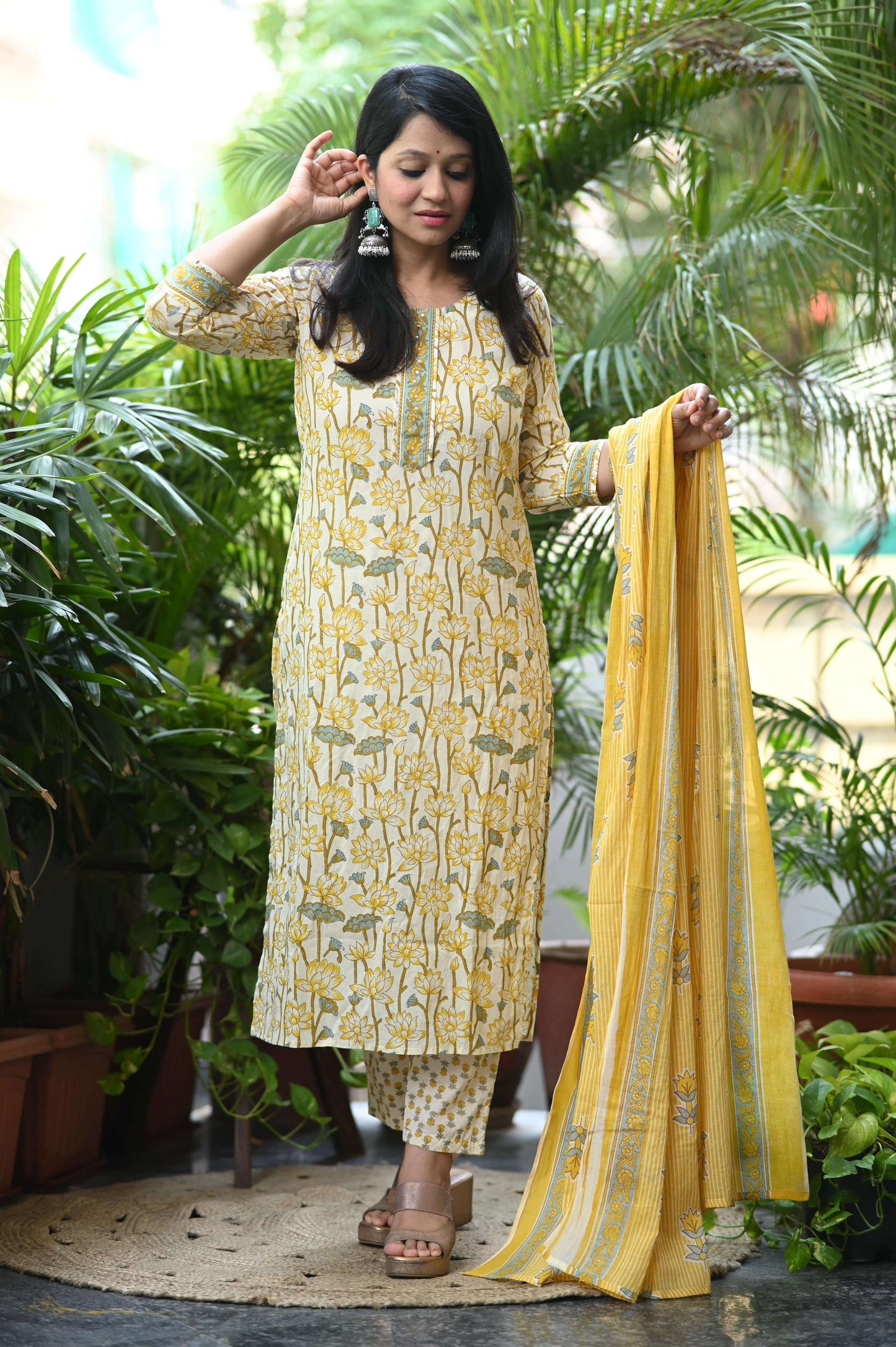 Floral Cotton Salwar