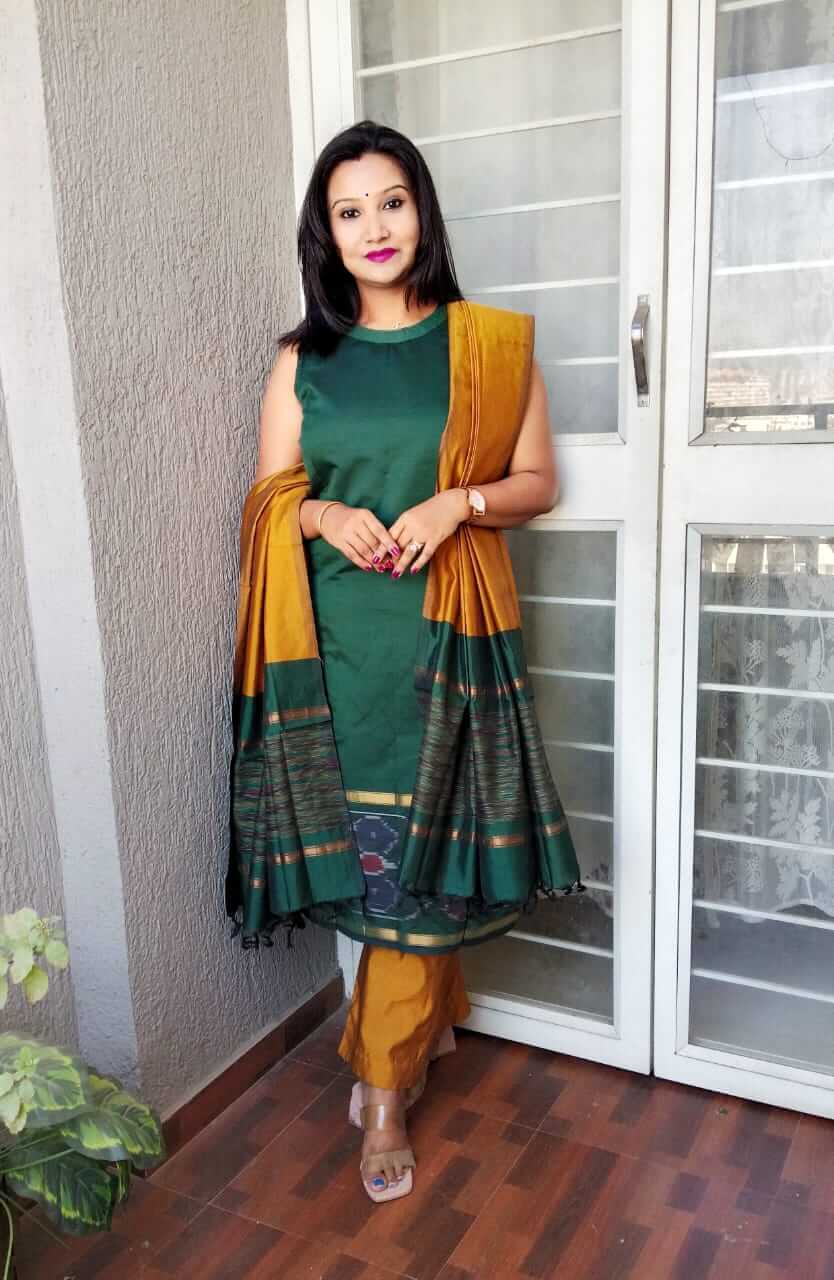 Pochampally Silk Salwar