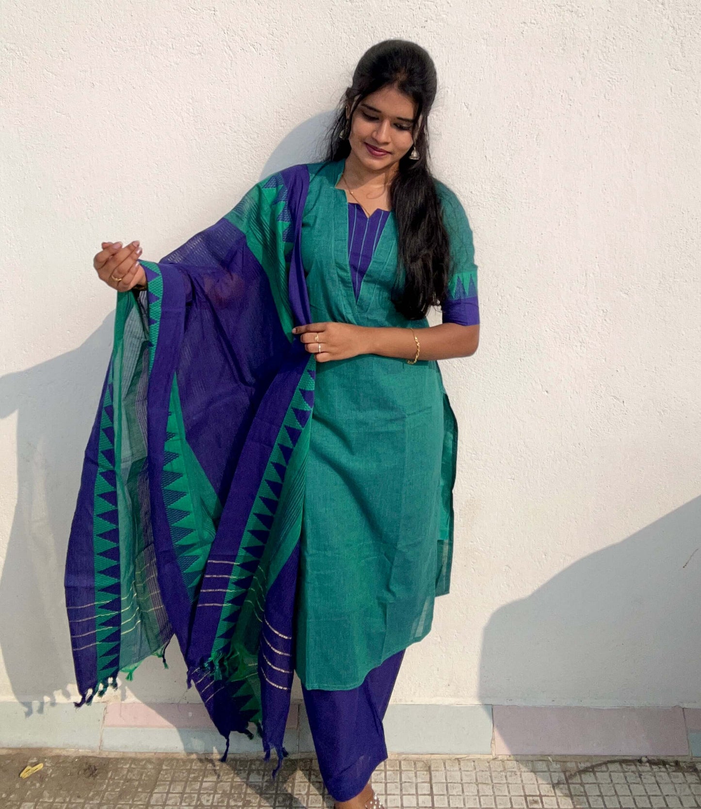 Handloom Star Neck series- 6