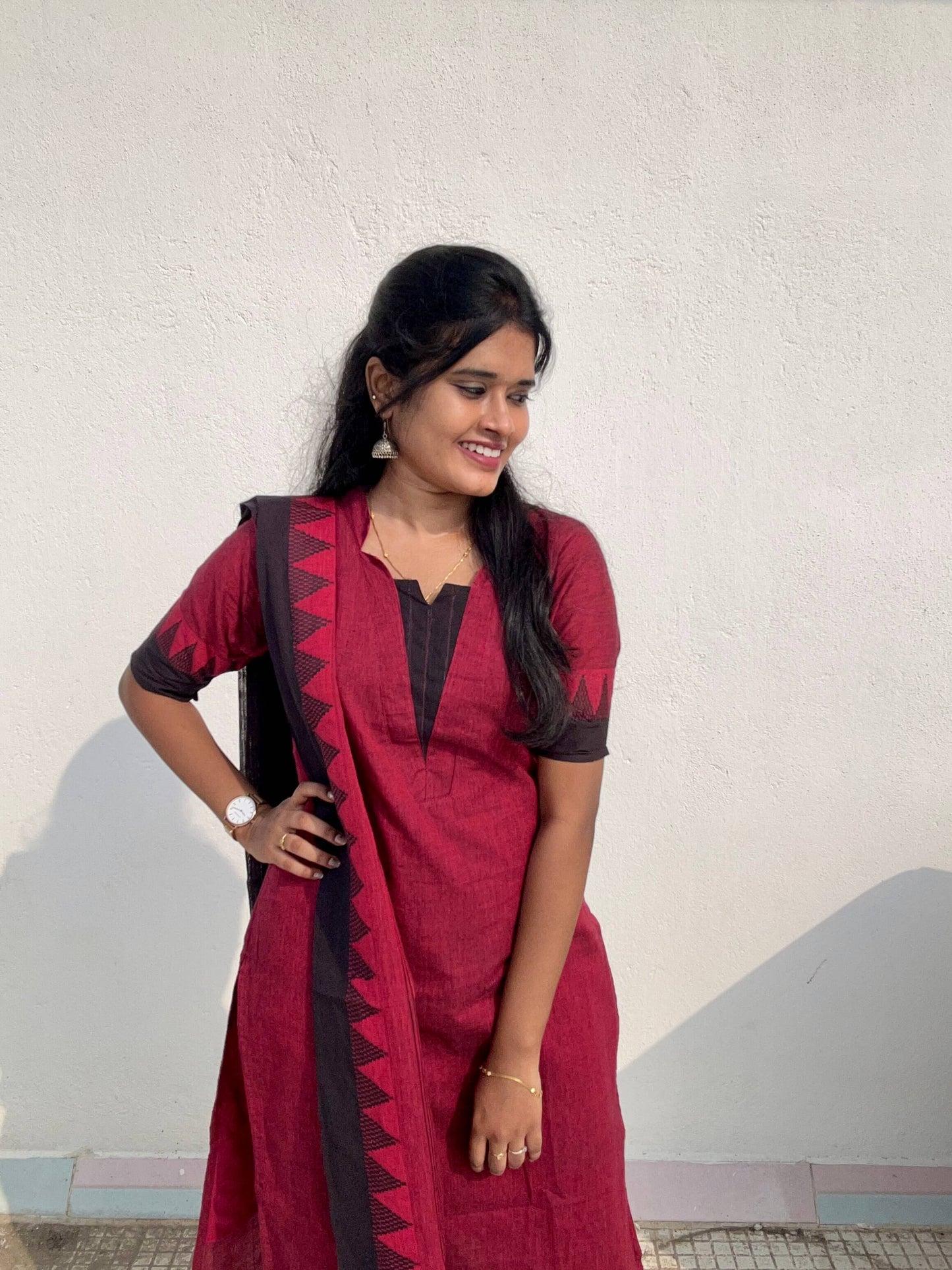 Handloom Star Neck series- 8