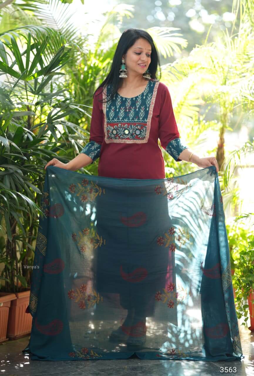 Heritage Cotton Mirror work