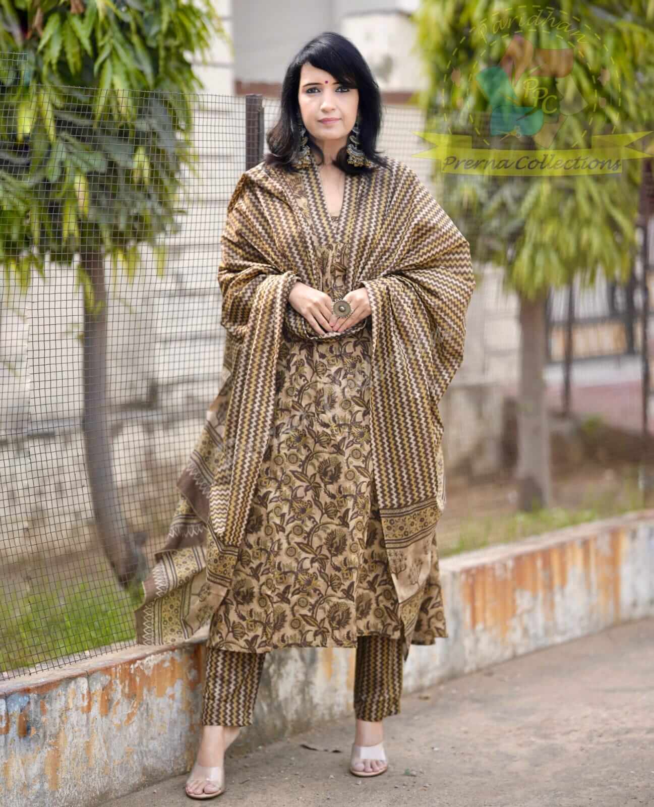 Kalamkari Anarkali