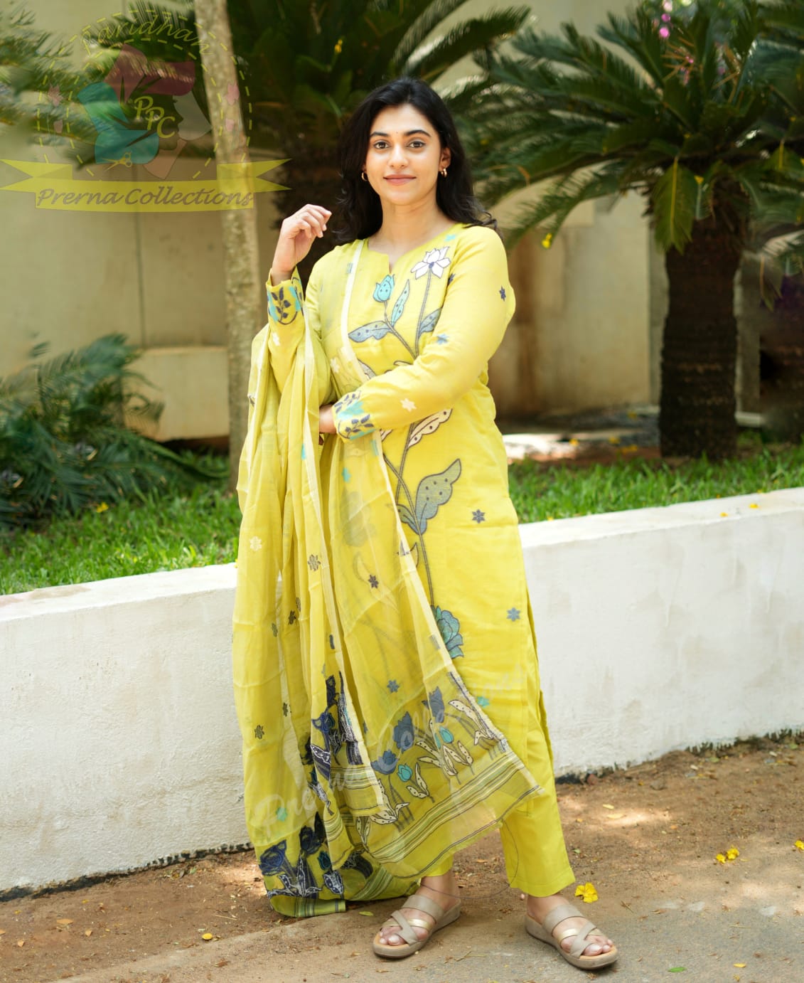 Embroidery Salwar Jamdani