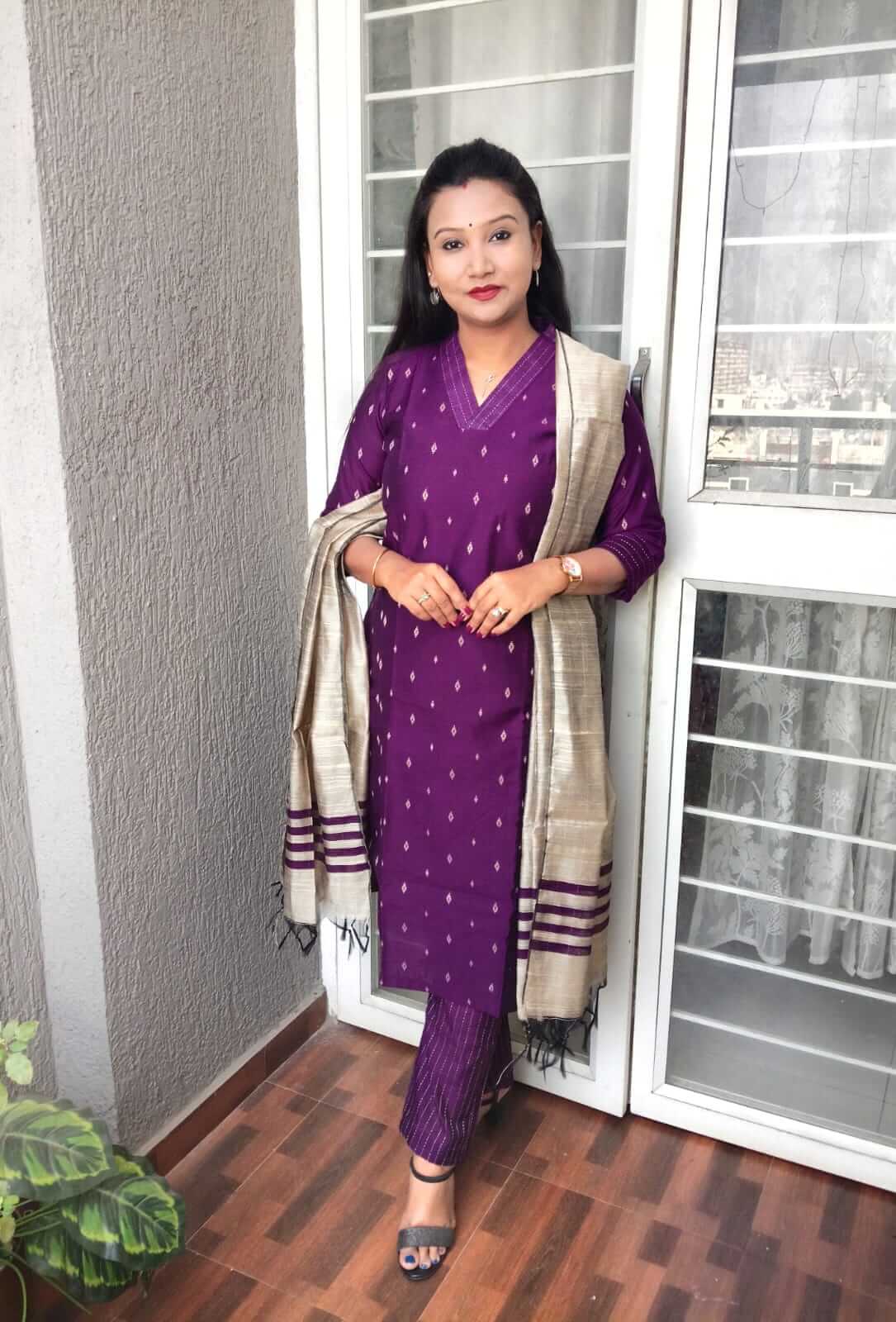 Raw Silk Salwar