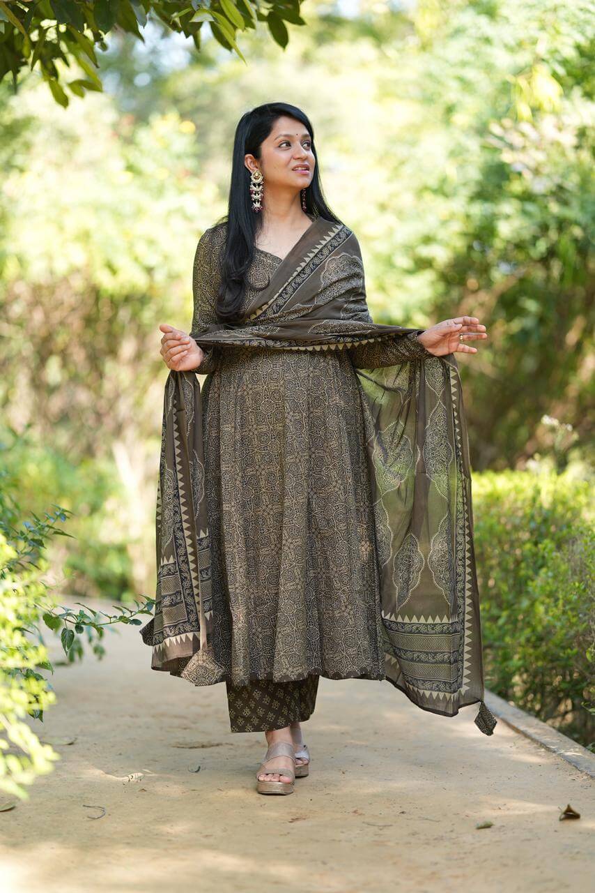 Embroidery Anarkali