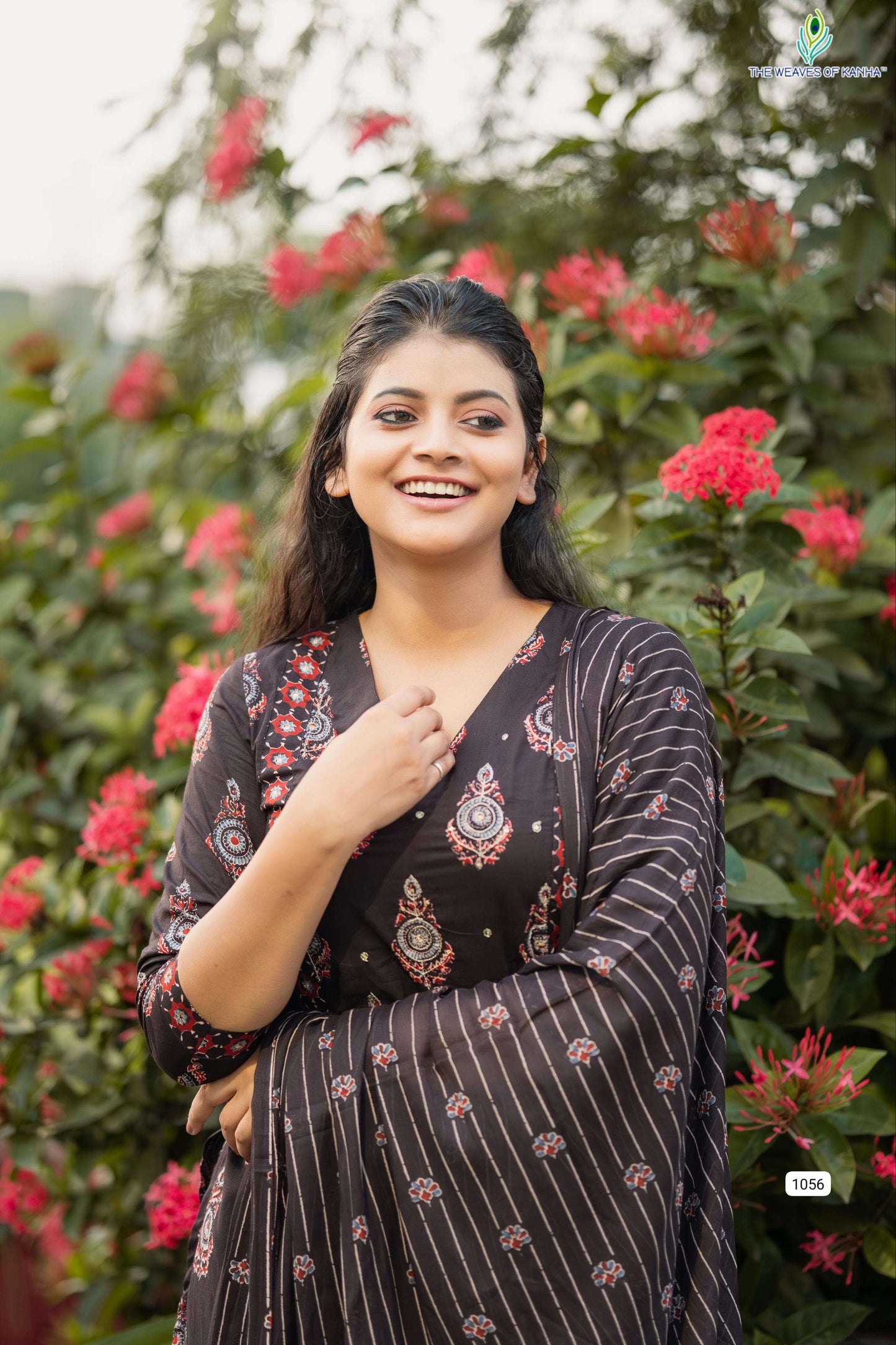 V Neck with handwork