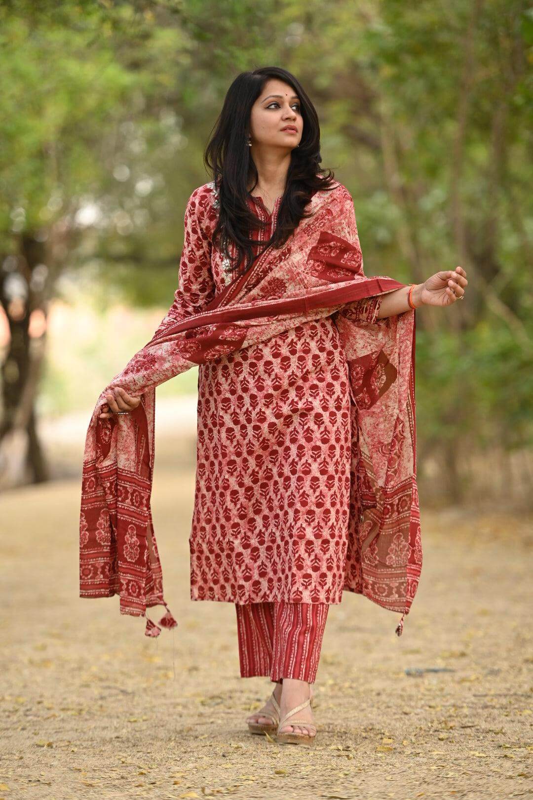 Bagru Kurti