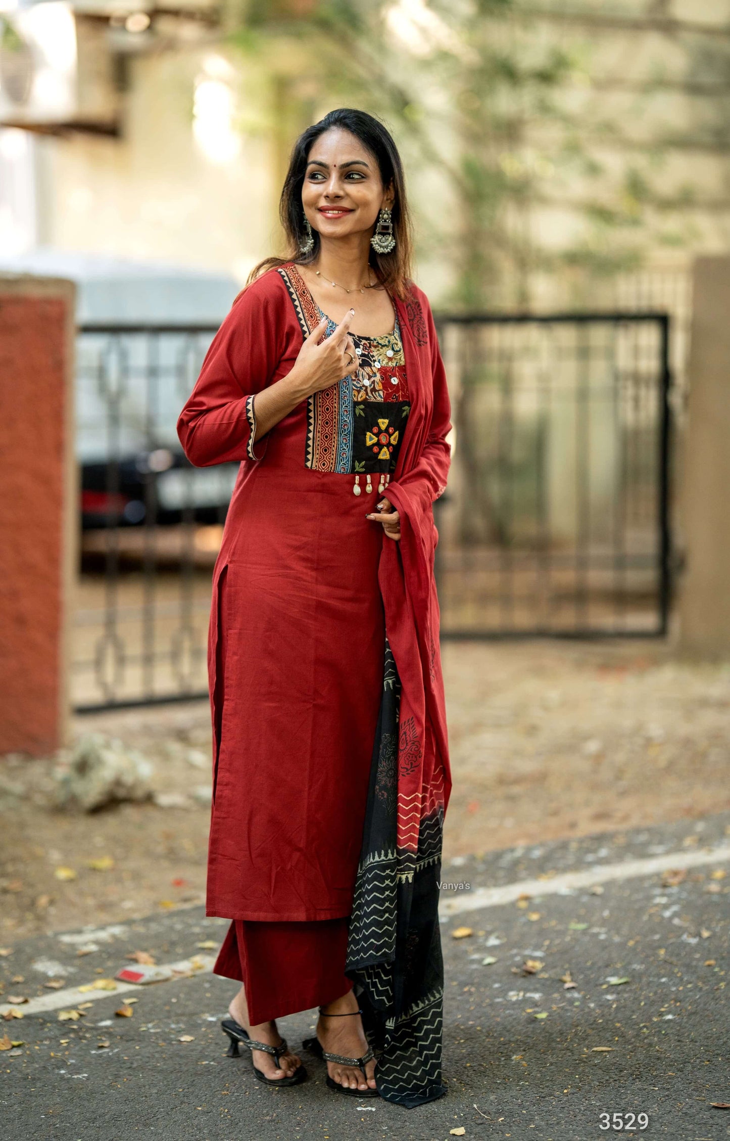 Heritage Cotton - Meharoon Red