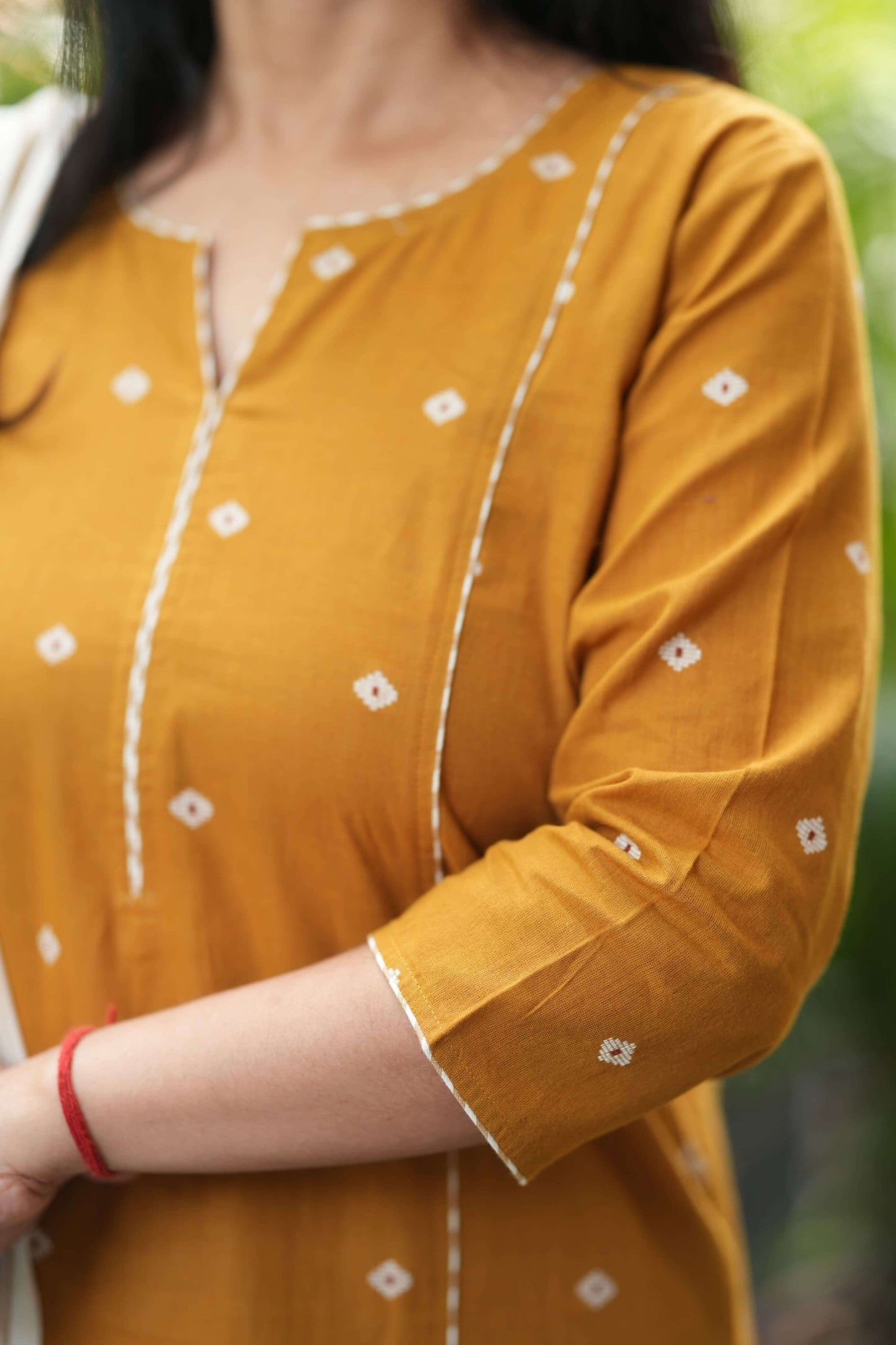 Mustard Naryani Handloom