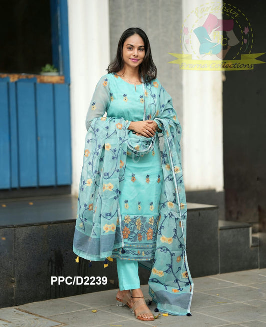 Jamdani Salwar Handwoven