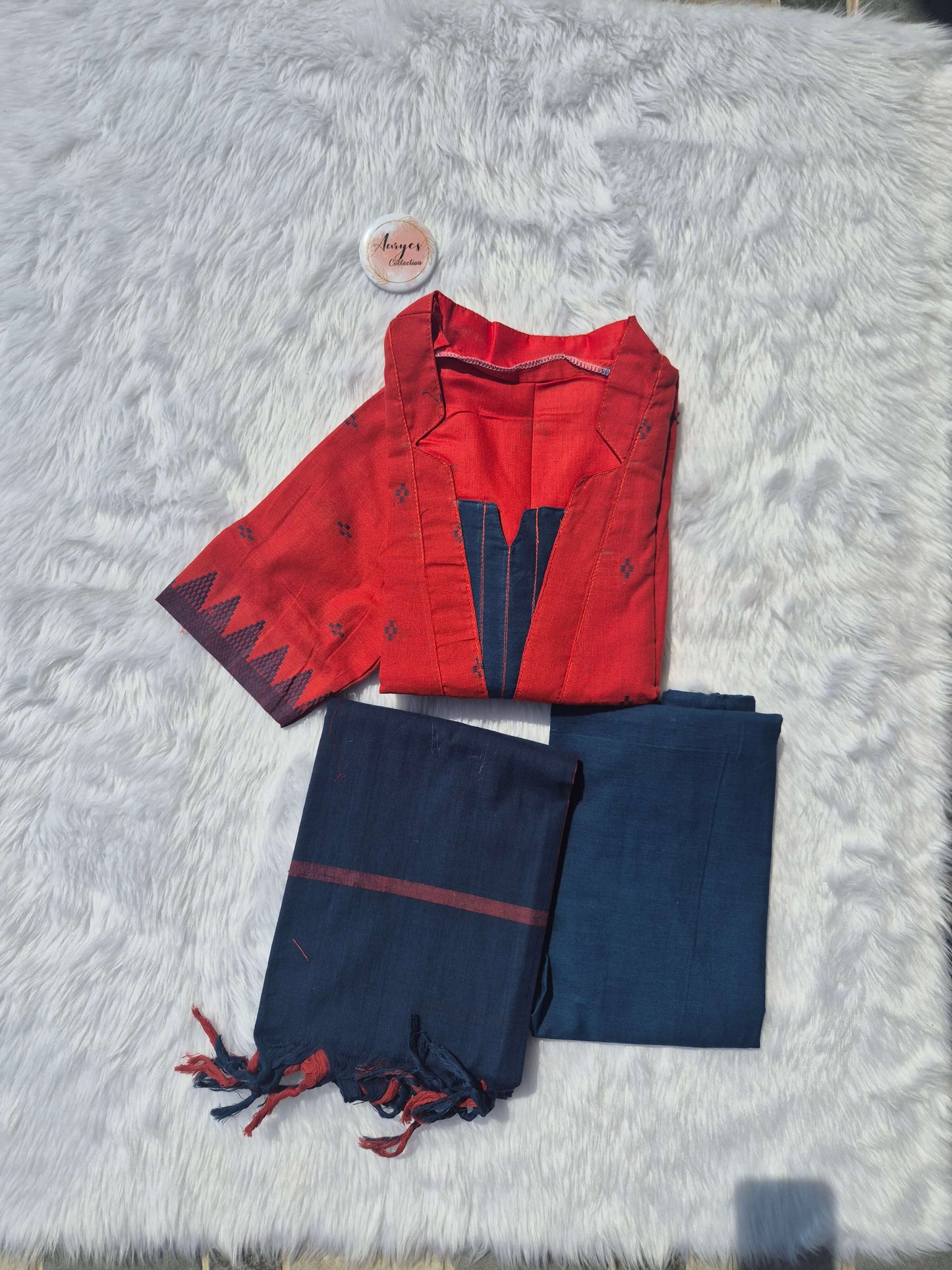 Handloom Star Neck series- 7