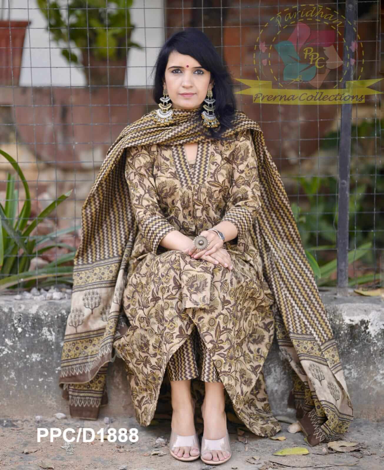 Kalamkari Anarkali