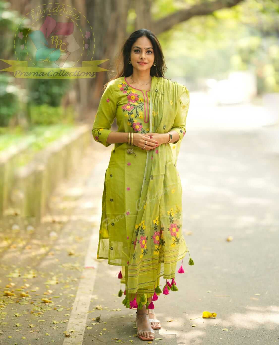 Embroidery Jamdani Suit