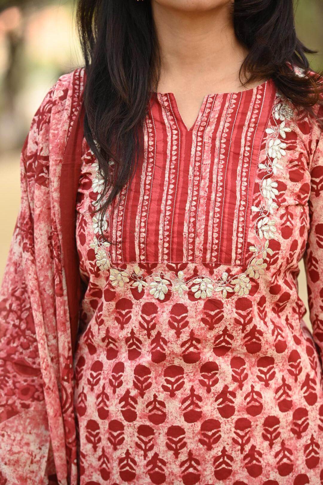 Bagru Kurti