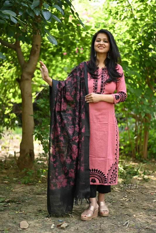 Printed Chanderi Dupatta