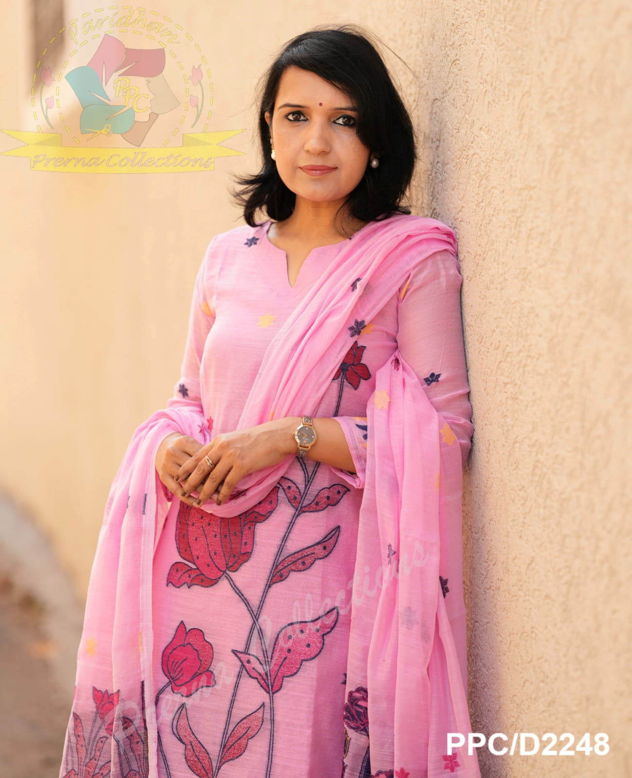 Embroidery Jamdani Handwoven