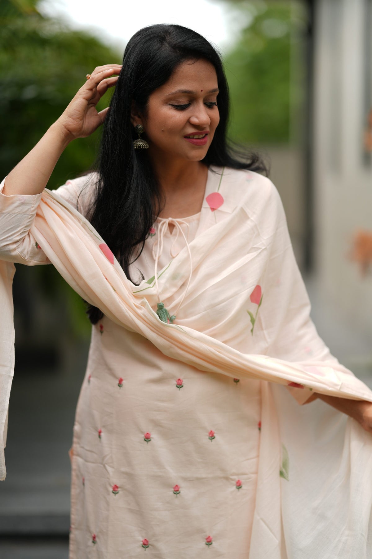 Floral Ivory Pink