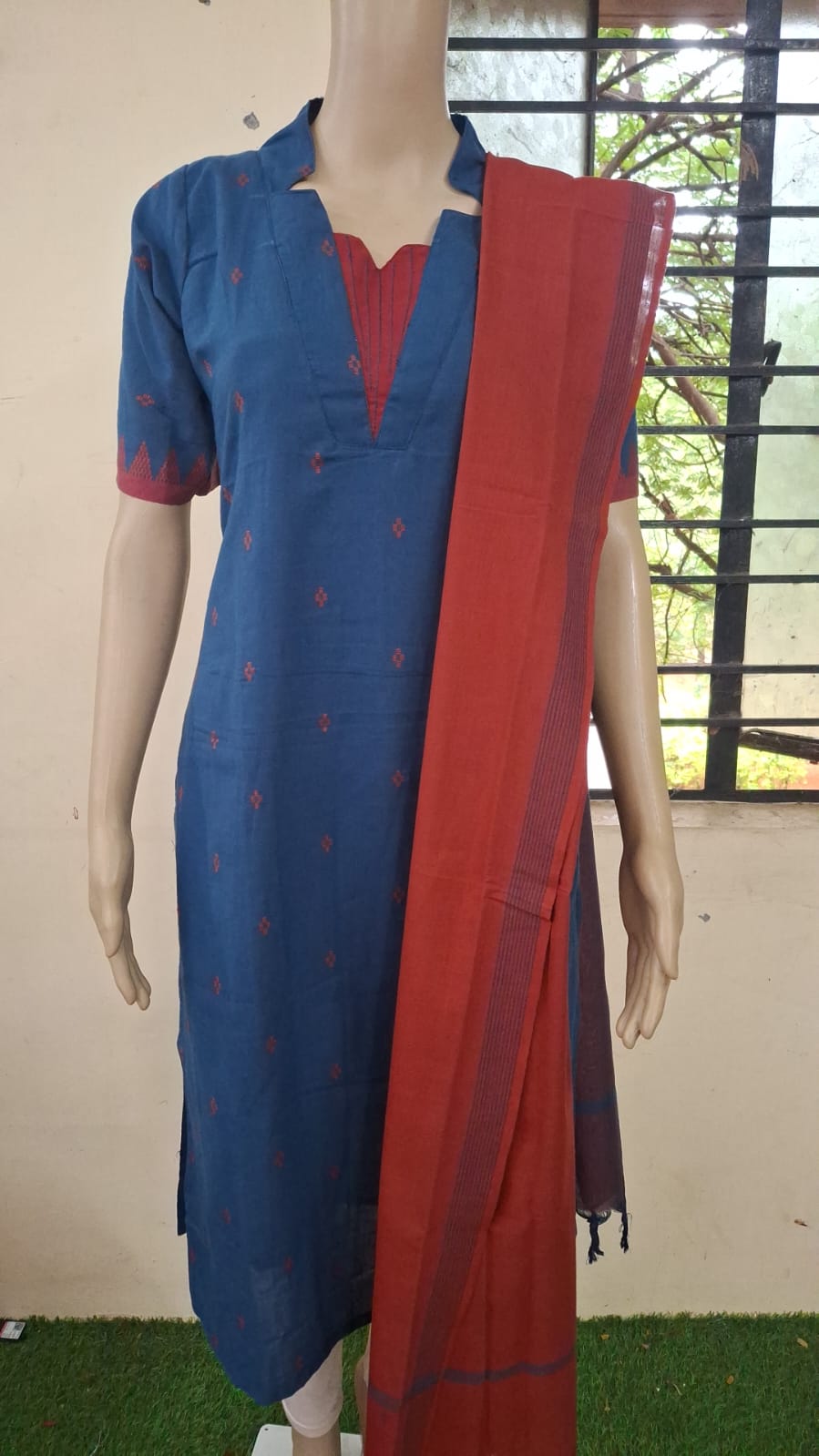 Handloom Star Neck series- 4