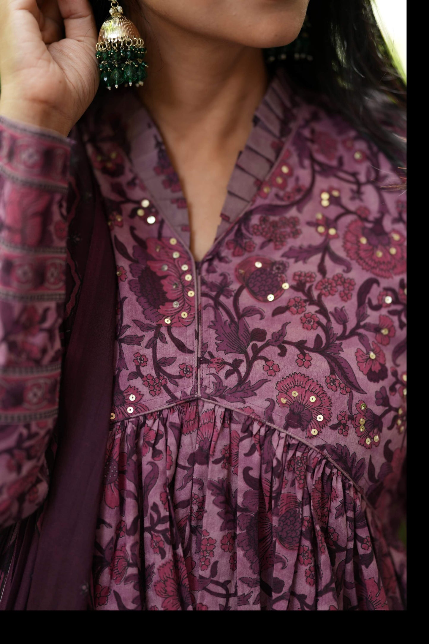 Sequnce work Anarkali