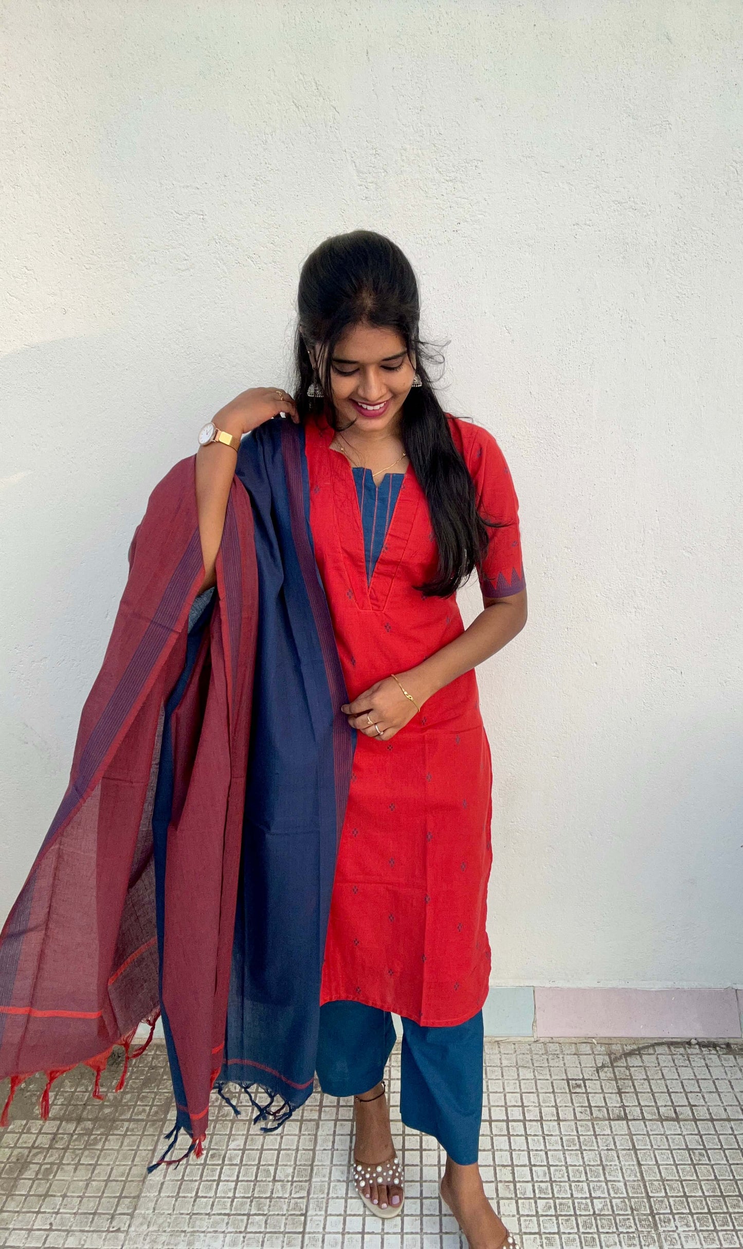 Handloom Star Neck series- 7