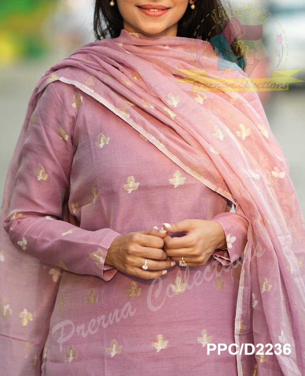 Jamdani Handwoven Salwar