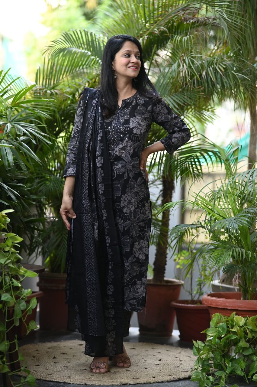 Ajrakh print kurta