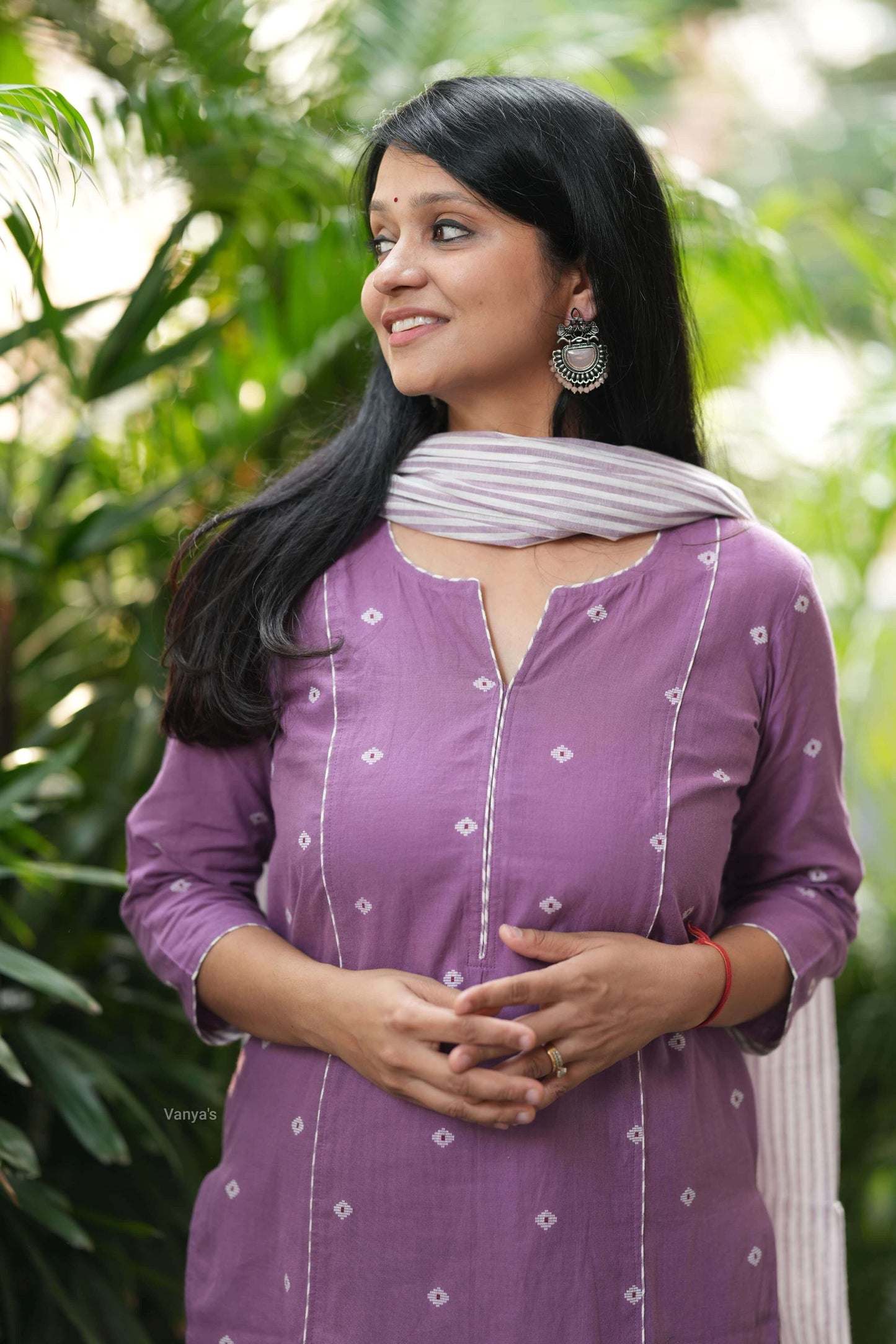 Lilac Naryani Handloom