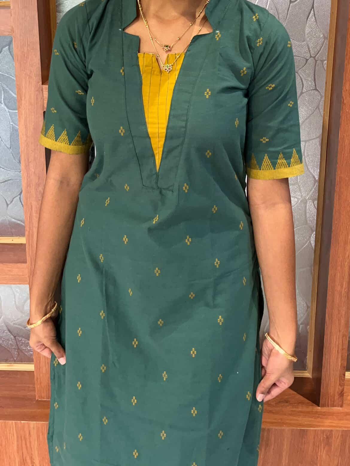 Handloom Star Neck series- 2