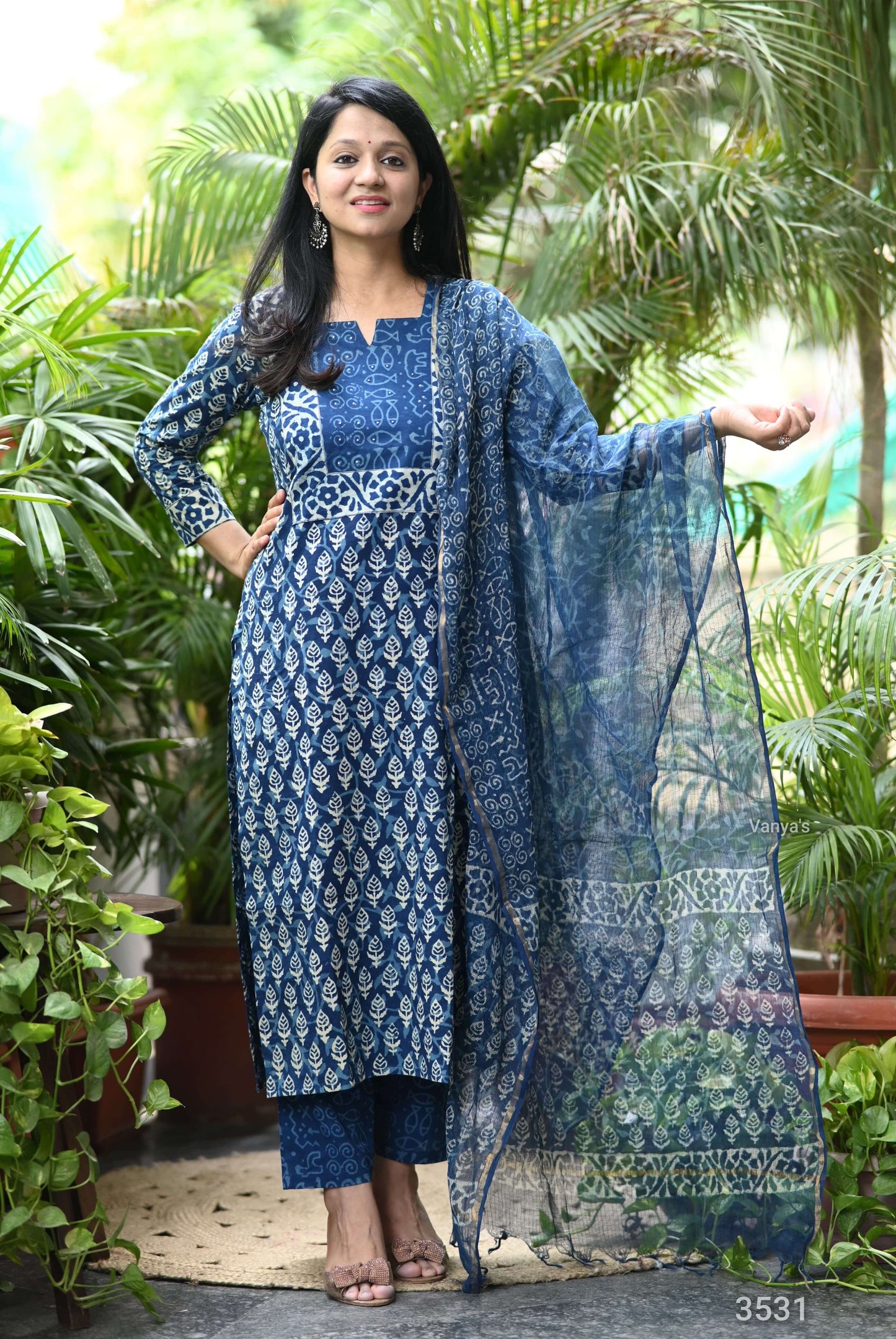 Indigo Bagru Handblock