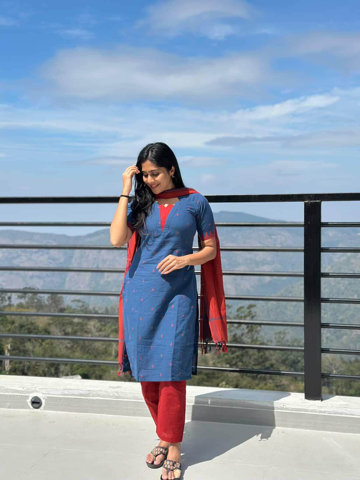 Handloom Star Neck series- 4