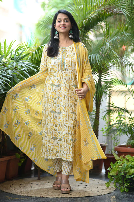 Floral Cotton Salwar