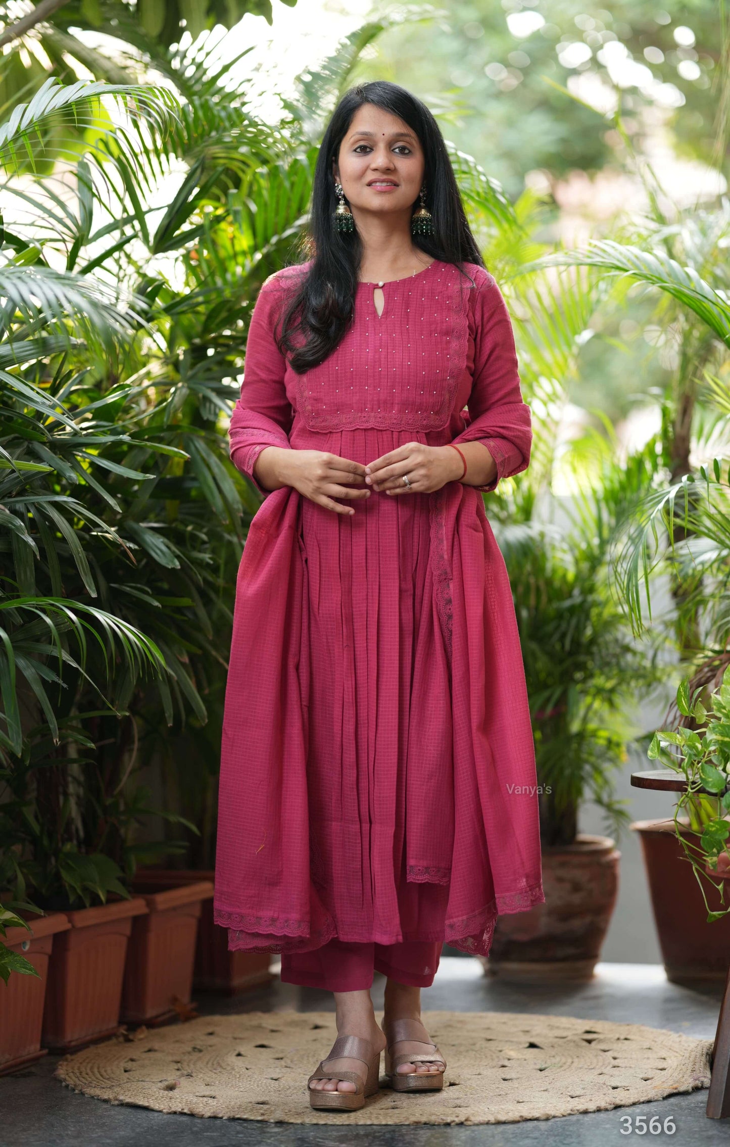 Hot Pink Kota Set