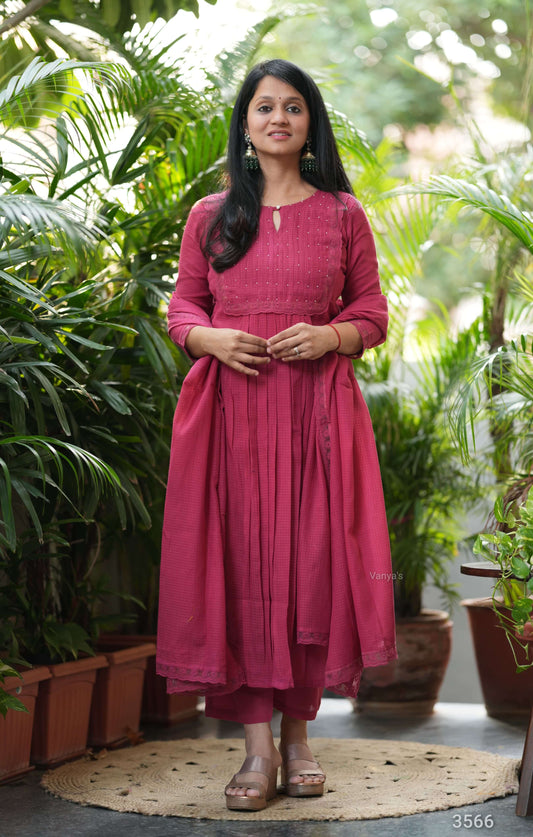 Hot Pink Kota Set