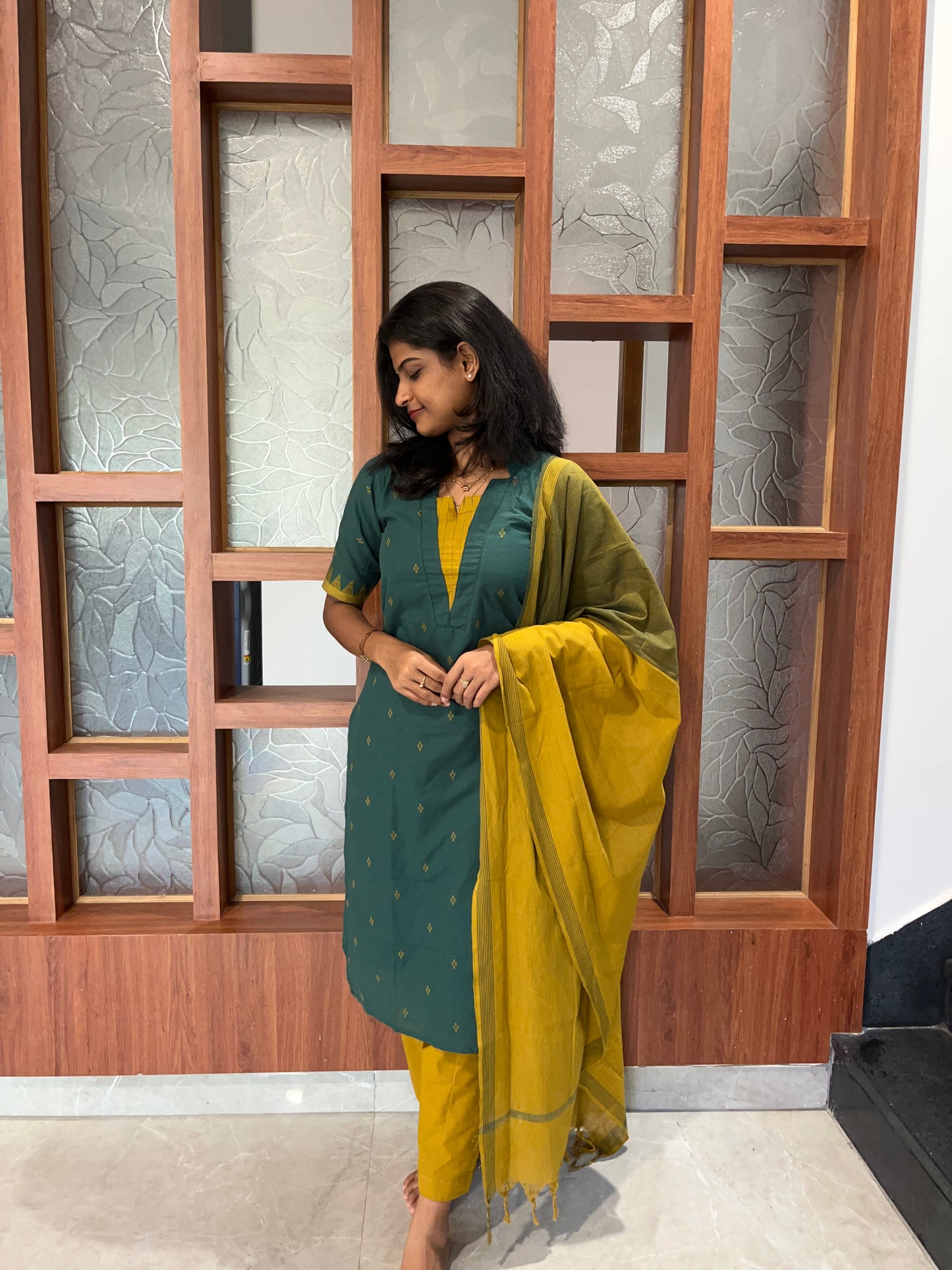 Handloom Star Neck series- 2