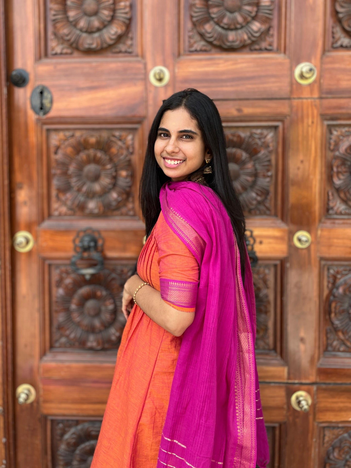 Pintex Orange & Pink