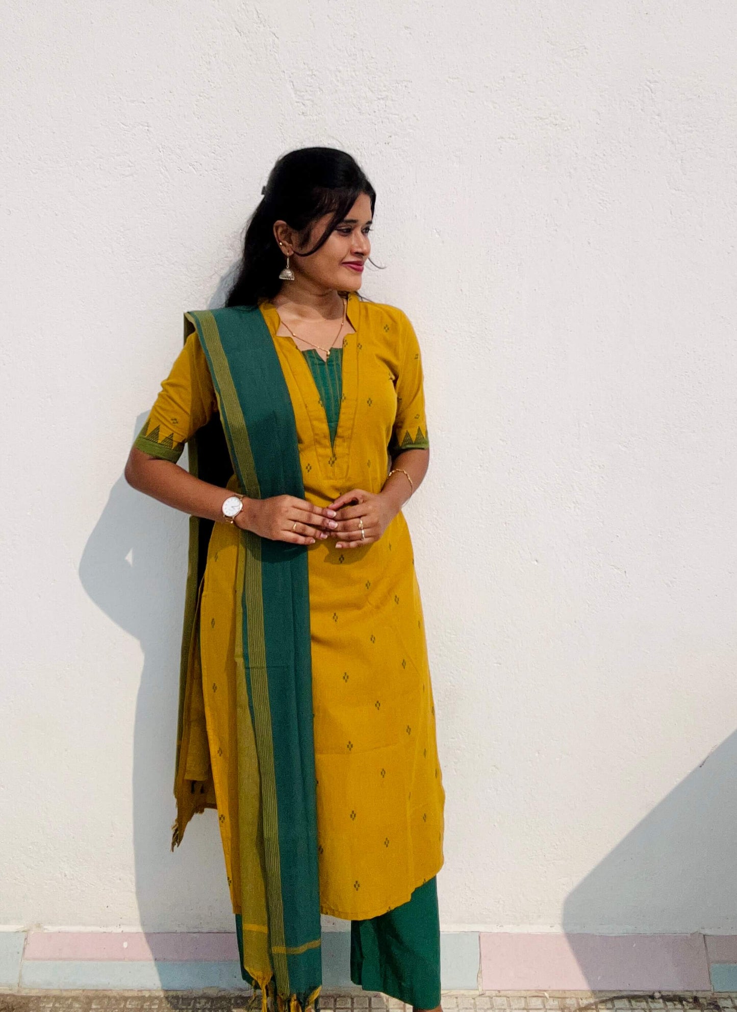 Handloom Star Neck series- 5