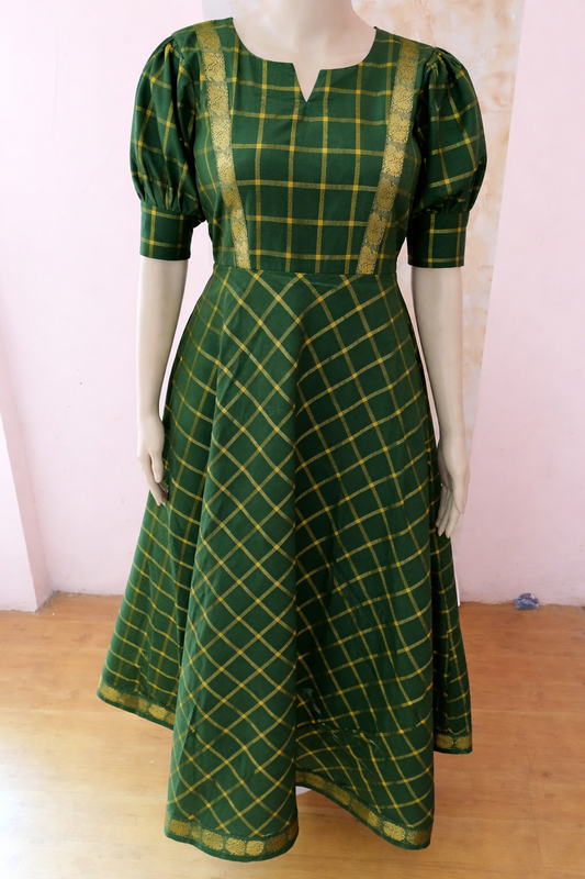 Green Anarkali