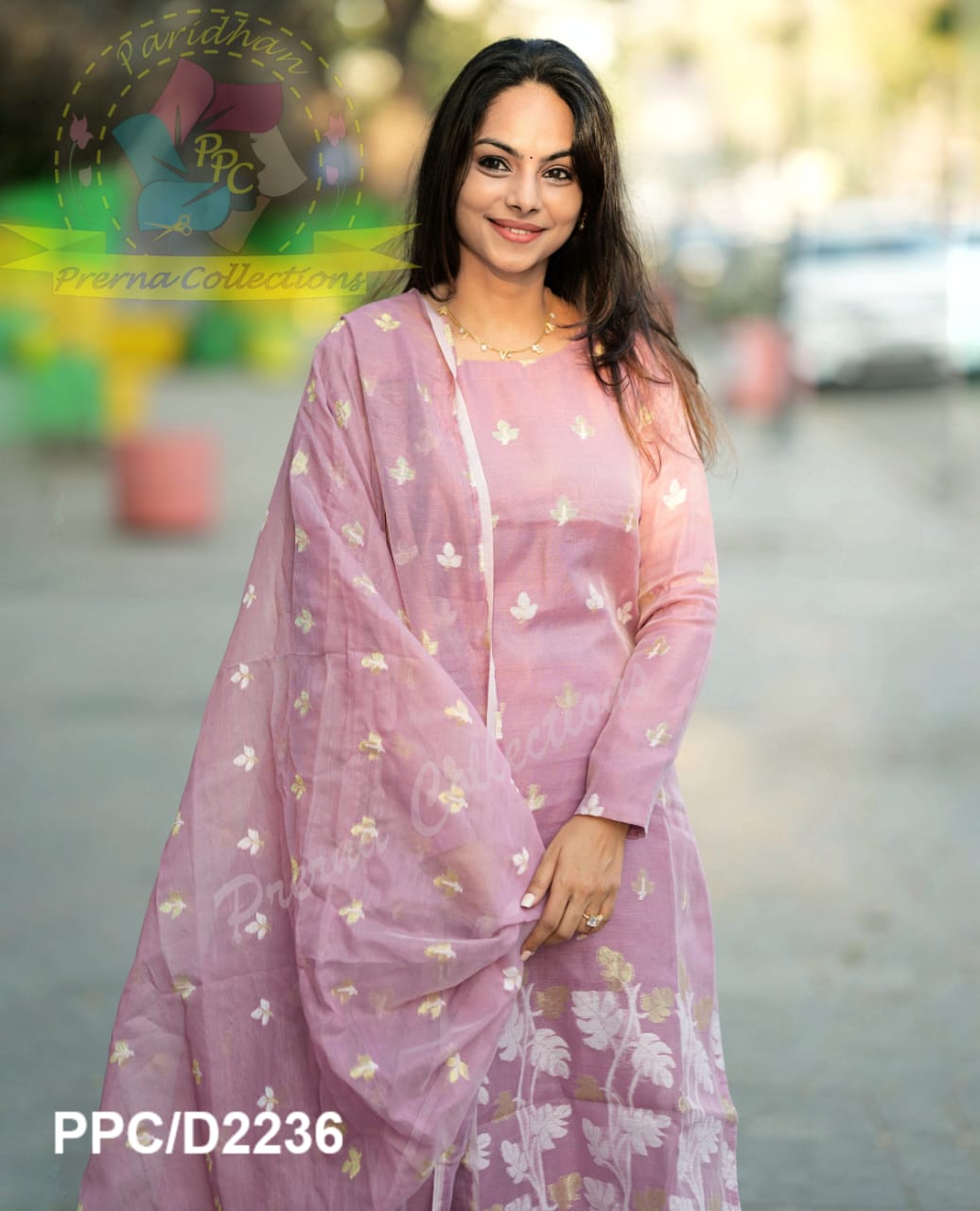 Jamdani Handwoven Salwar