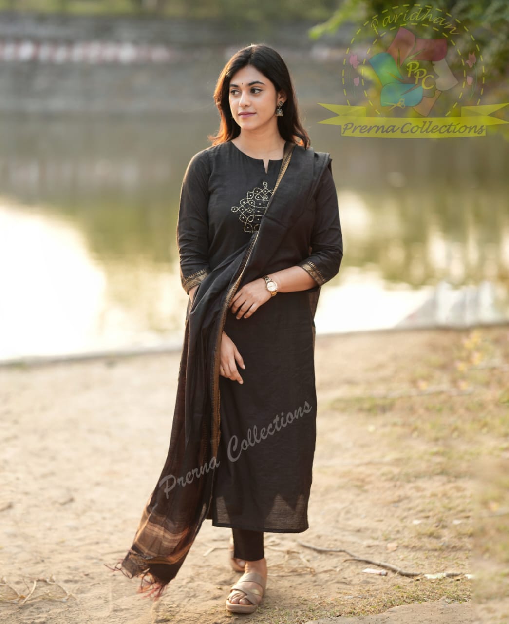 Mangalagiri with embroidery