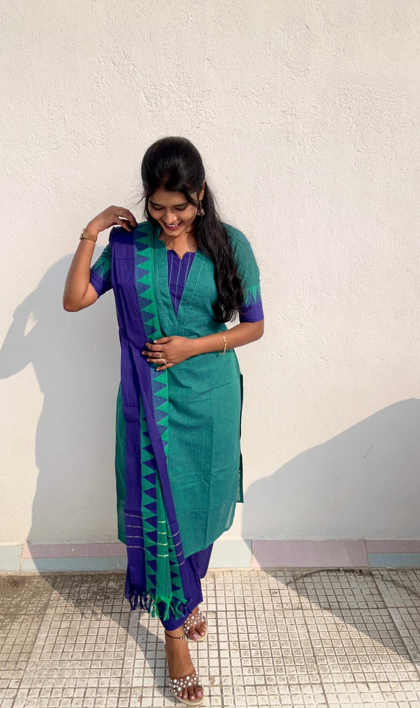 Handloom Star Neck series- 6