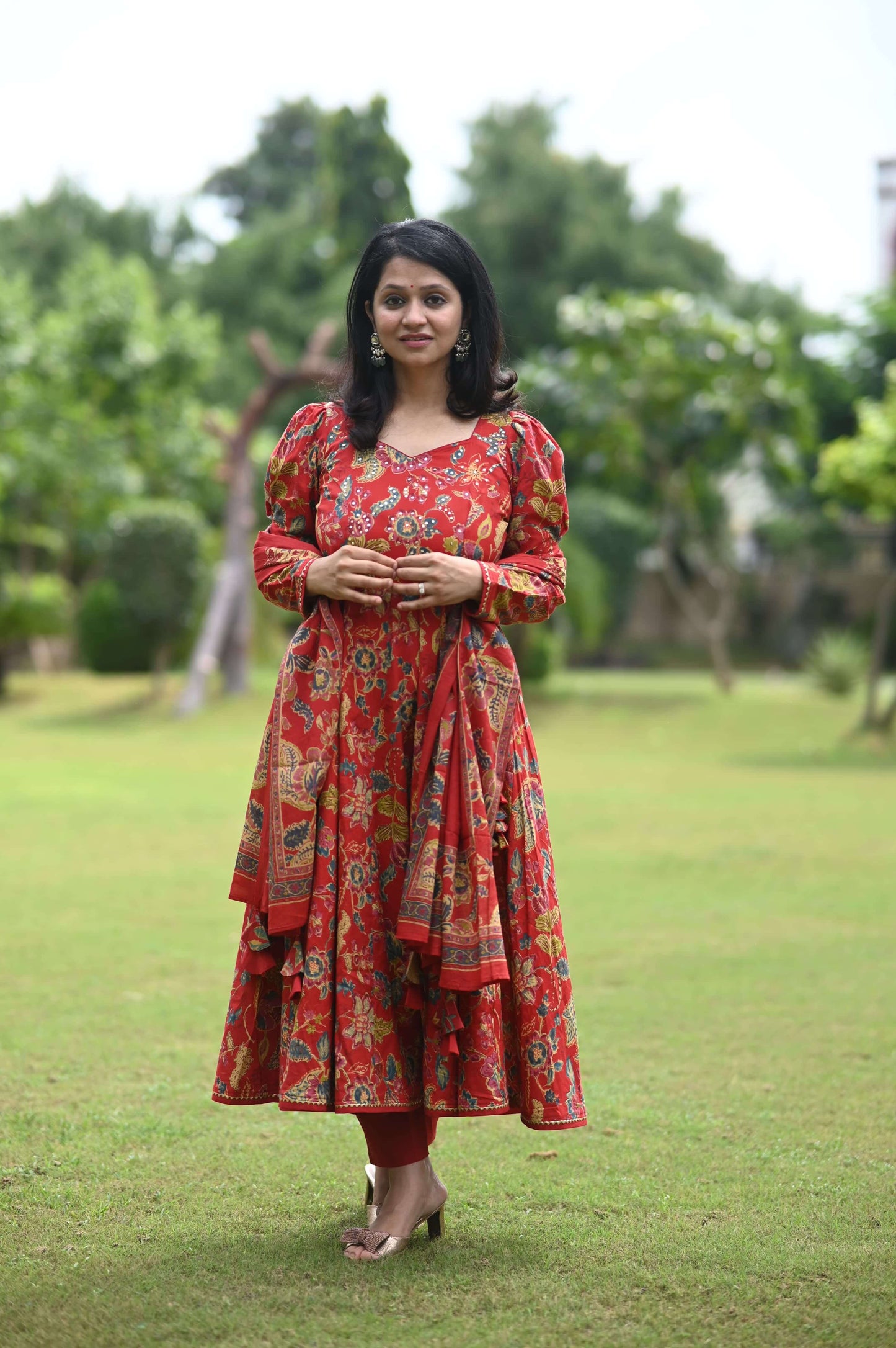 Full sleeve Anarkali