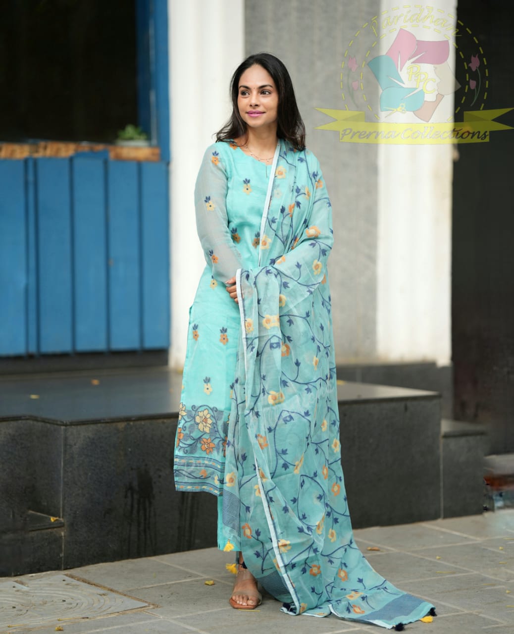 Jamdani Salwar Handwoven