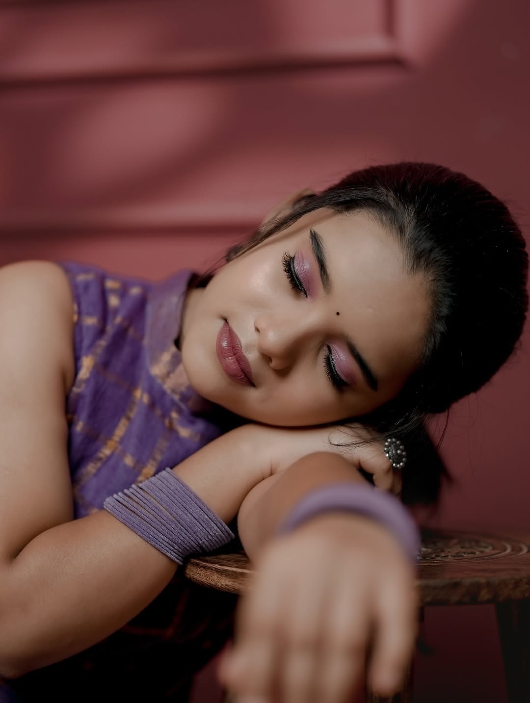 Lilac Traditional Skirt & top