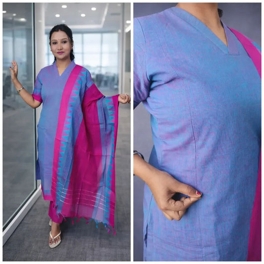 V neck Temple border
