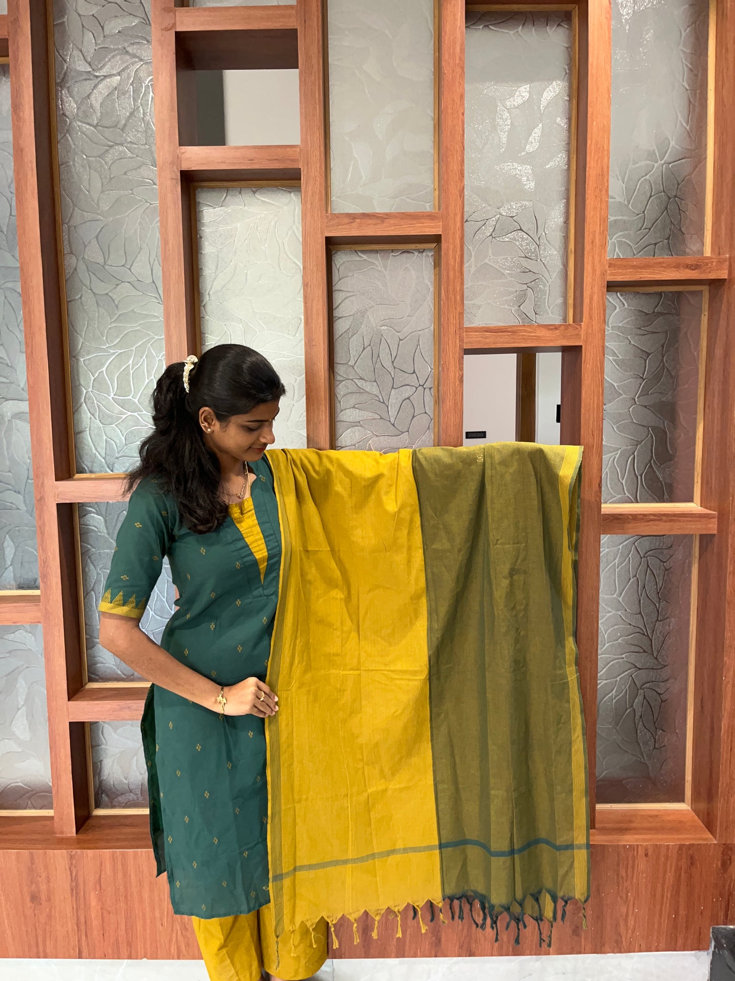 Handloom Star Neck series- 2