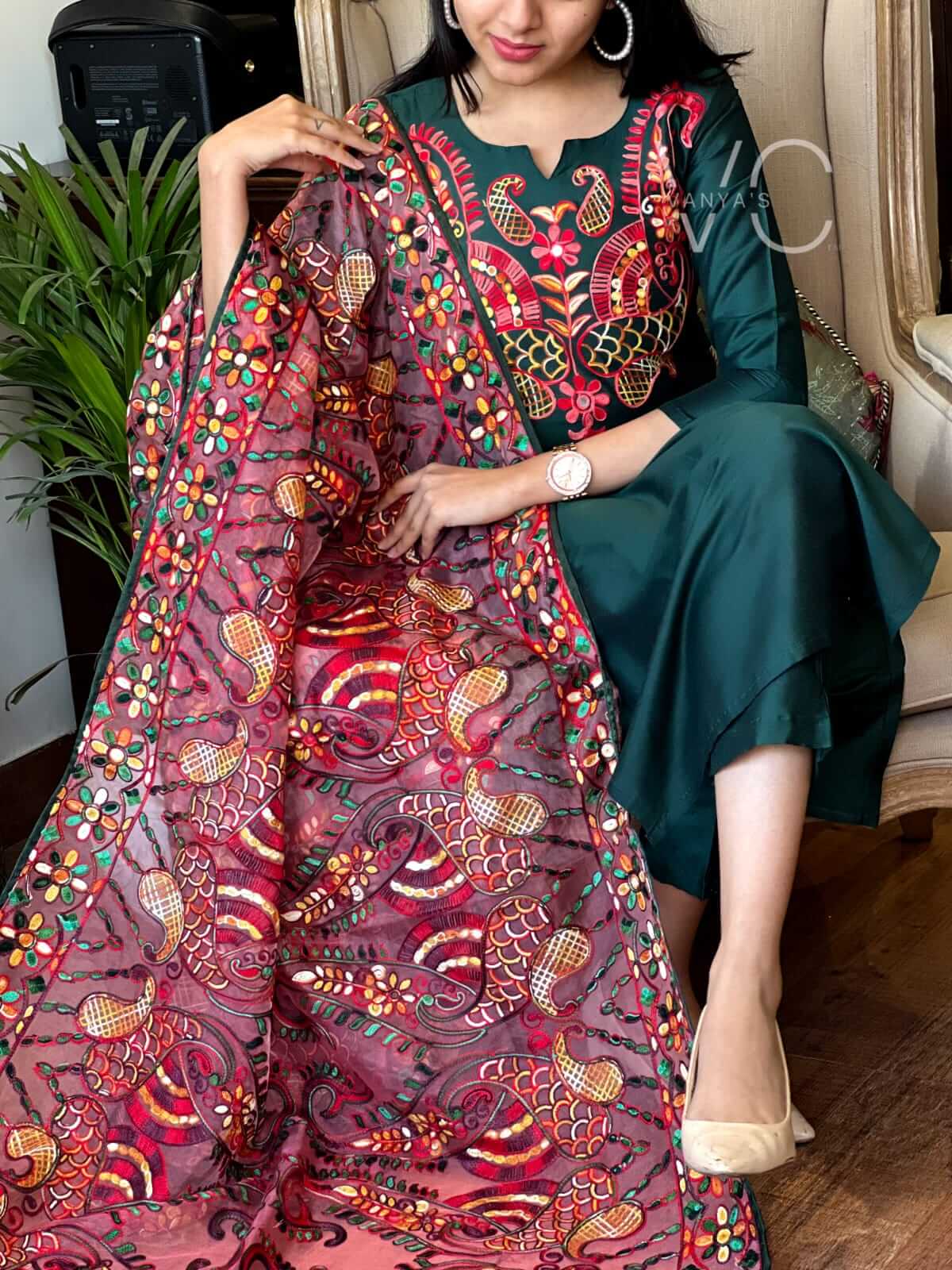 Phulkari outfit