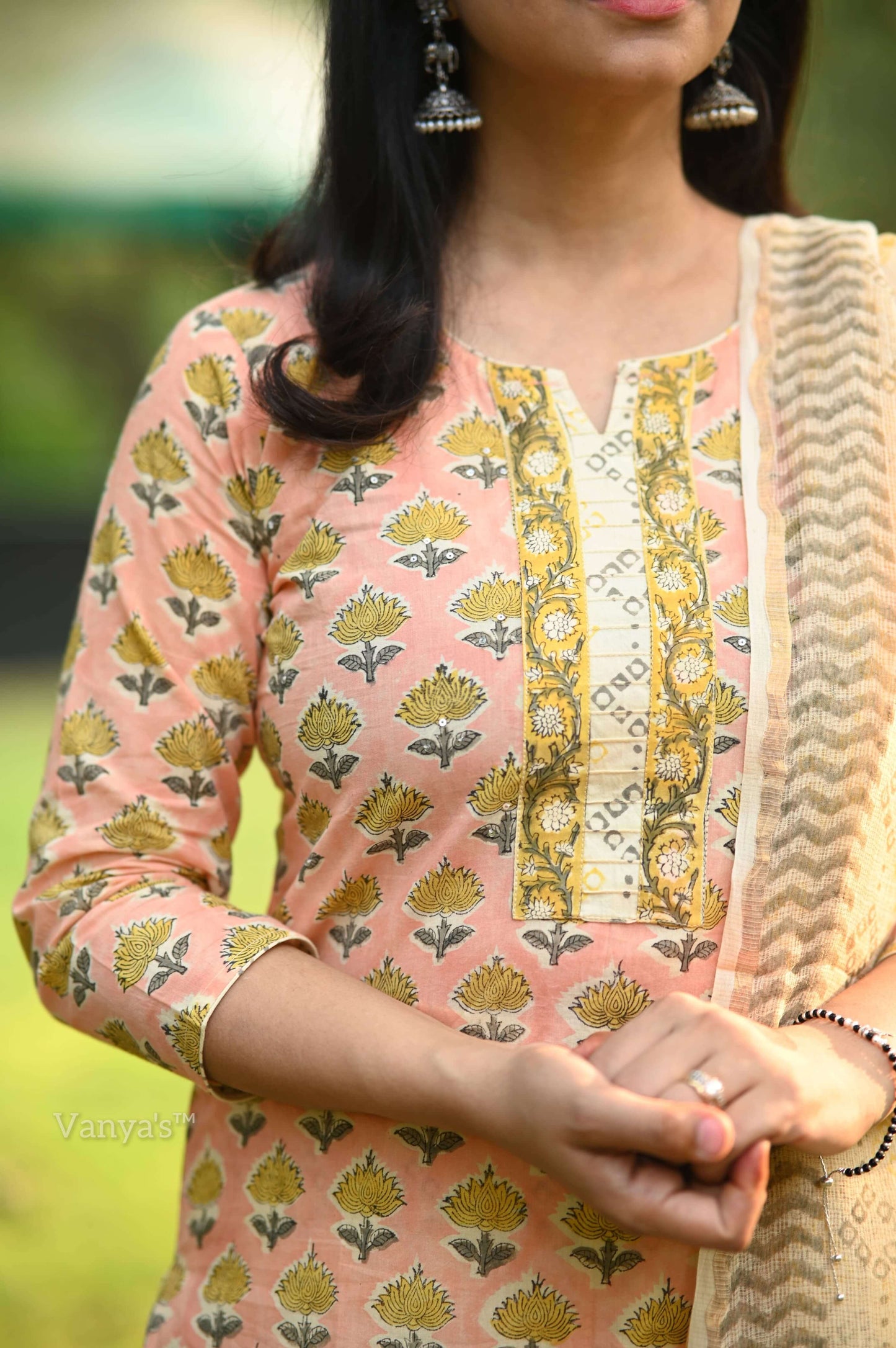 Sanganeri Hand Block Print