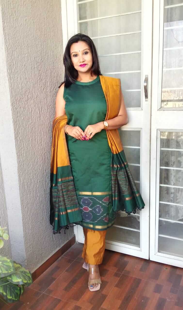 Pochampally Silk Salwar